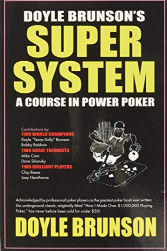 Doyle Brunsons Super System Paperback January 1 2002 0