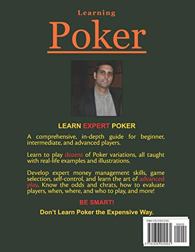 Learning Poker Beginner Intermediate and Advanced Paperback January 15 2020 0 0